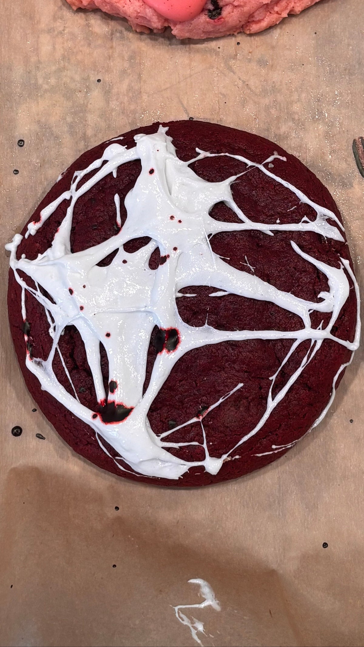 Red Velvet and Spider Webs