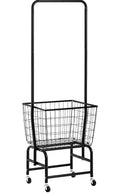 Rolling laundry cart