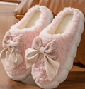 Pink comfy slippers